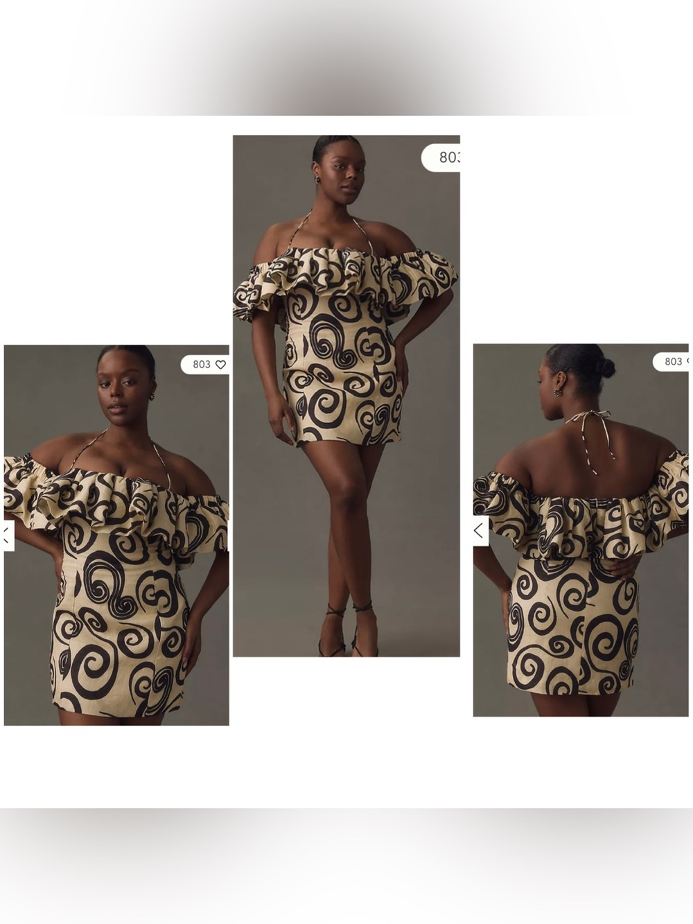 The Wolf Gang Mirador Linen Mini Dress